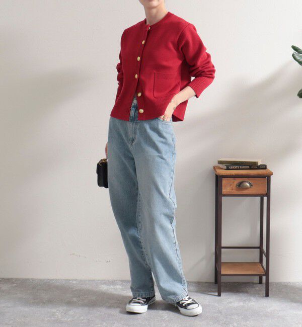 fredy emue「ミラノリブポケット付きカーディガン」|カーディガン|