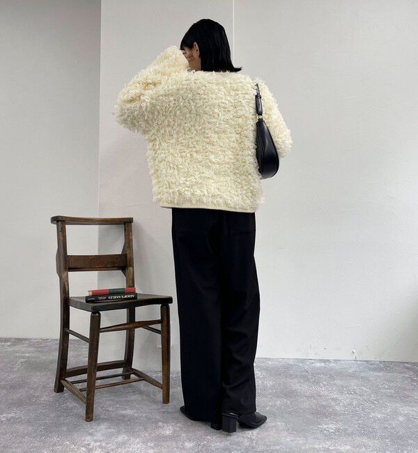 fredy emue「ニットフリンジカーディガン」|カーディガン|