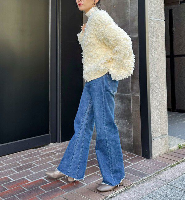 fredy emue「ニットフリンジカーディガン」|カーディガン|