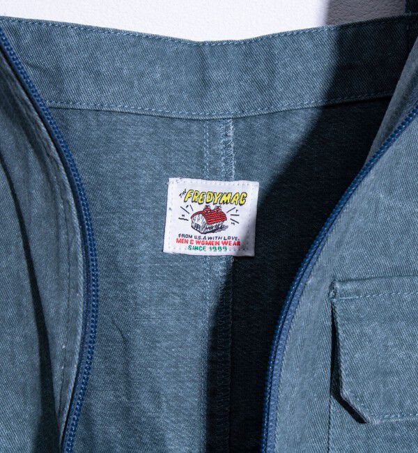 FREDY MAC「【FREDYMAC/フレディマック】ピグメントツイル オーバーオール」|オールインワン|