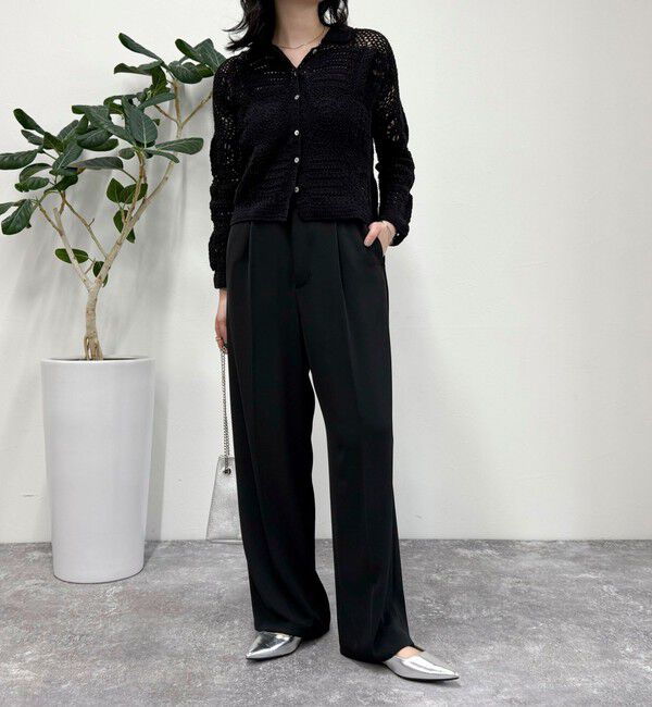 fredy emue「MADE INDIA クロシェ編みカーディガン」|カーディガン|