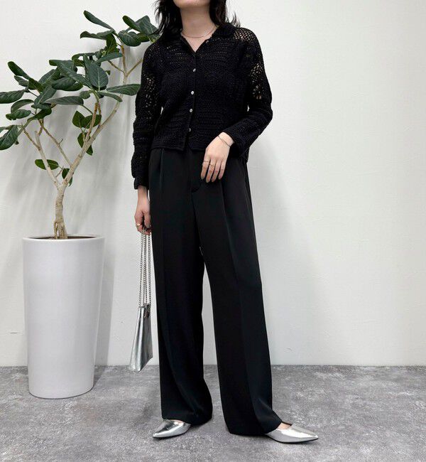 fredy emue「MADE INDIA クロシェ編みカーディガン」|カーディガン|