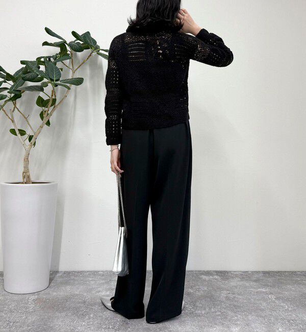 fredy emue「MADE INDIA クロシェ編みカーディガン」|カーディガン|