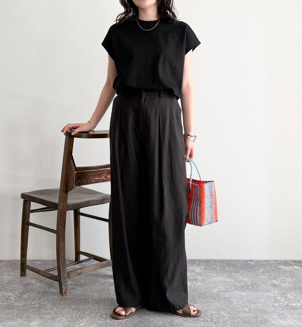 fredy emue「ドライタンブラーイージースラックスパンツ」|スラックス|