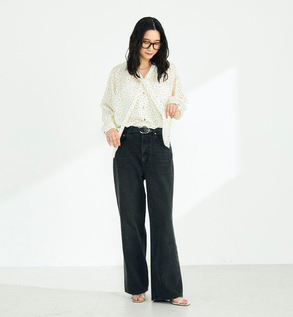 fredy emue「ハートドットボウタイブラウス」|シャツ・ブラウス|