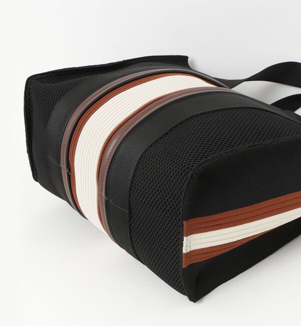 fredy emue「マルチストライプスクエアトートバッグ」|ショルダー・メッセンジャー|