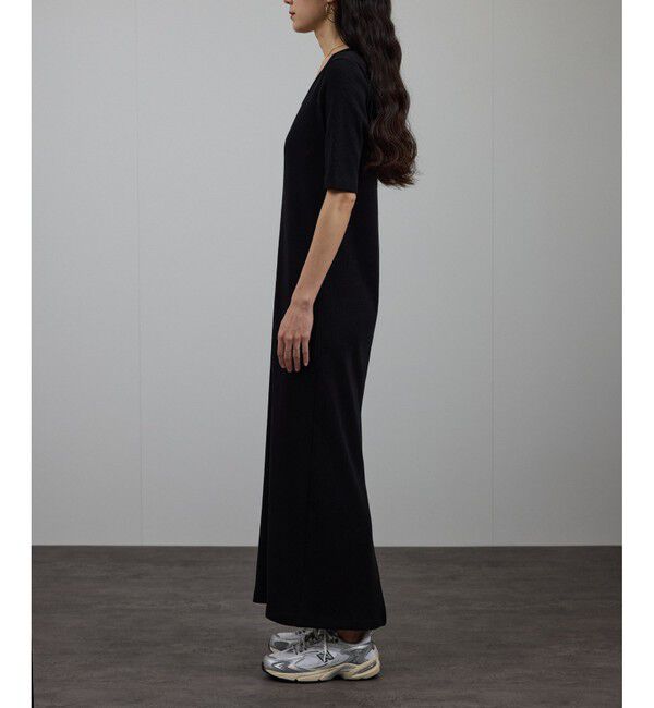 SALON adam et rope'「［UVケア］プリマベールファームリーリブワンピース」|ワンピース|