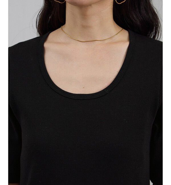 SALON adam et rope'「［UVケア］プリマベールファームリーリブワンピース」|ワンピース|