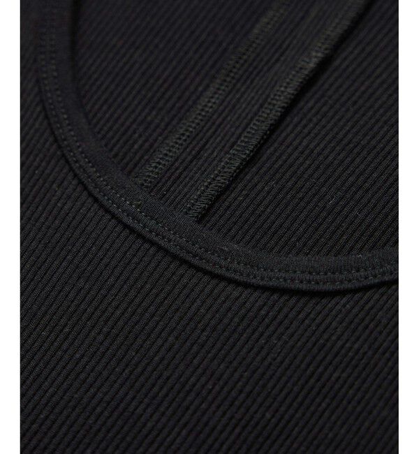 SALON adam et rope'「［UVケア］プリマベールファームリーリブワンピース」|ワンピース|