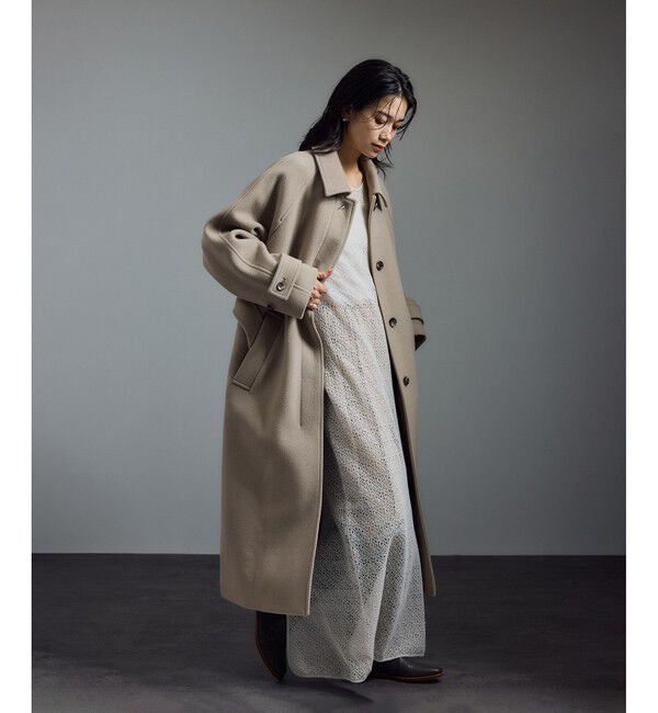 SALON adam et rope'「 【WEB限定】MANTECOウールバルマカンコート」|その他|