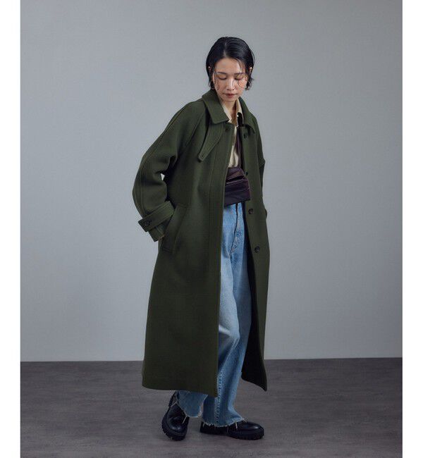 SALON adam et rope'「 【WEB限定】MANTECOウールバルマカンコート」|その他|