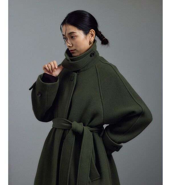 SALON adam et rope'「 【WEB限定】MANTECOウールバルマカンコート」|その他|