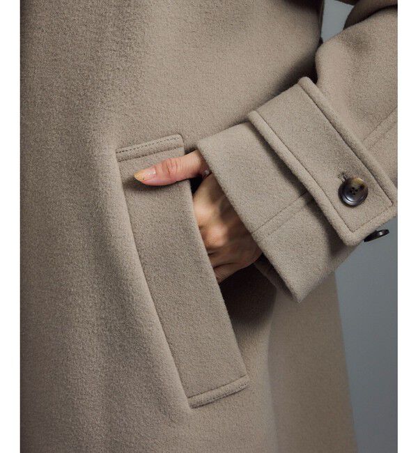 SALON adam et rope'「 【WEB限定】MANTECOウールバルマカンコート」|その他|