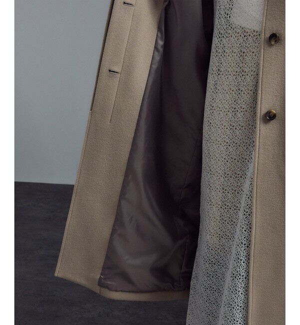 SALON adam et rope'「 【WEB限定】MANTECOウールバルマカンコート」|その他|