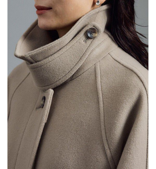 SALON adam et rope'「 【WEB限定】MANTECOウールバルマカンコート」|その他|