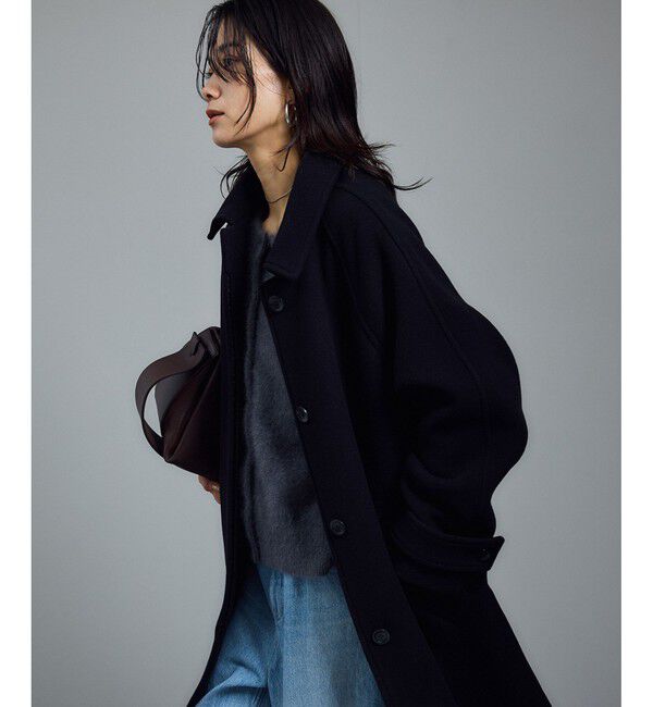 SALON adam et rope'「 【WEB限定】MANTECOウールバルマカンコート」|その他|