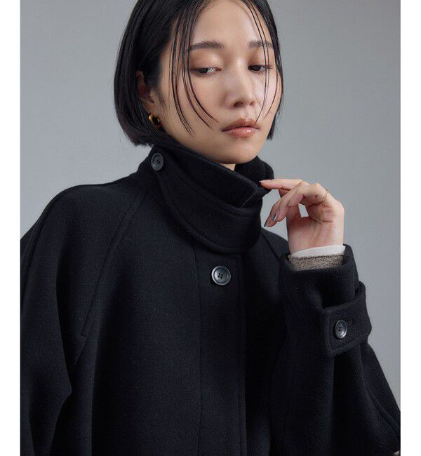 SALON adam et rope'「 【WEB限定】MANTECOウールバルマカンコート」|その他|