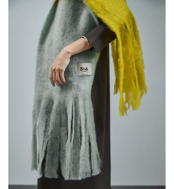 SALON adam et rope'「【Ezcaray（エスカライ）】COLOR BLOCK」|マフラー|