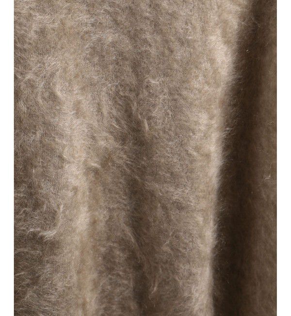 SALON adam et rope'「ブラッシュドカシミヤクルーネックニットプルオーバー」|ニット・セーター|