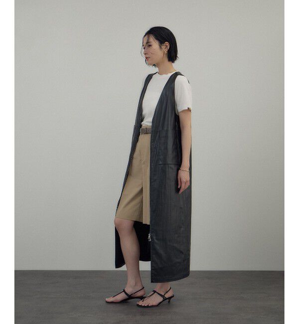 SALON adam et rope'「【J'aDoRe・店舗限定】【extreme cashmere（エクストリーム・カシミア）】tina ニットTシャツ」|ニット・セーター|