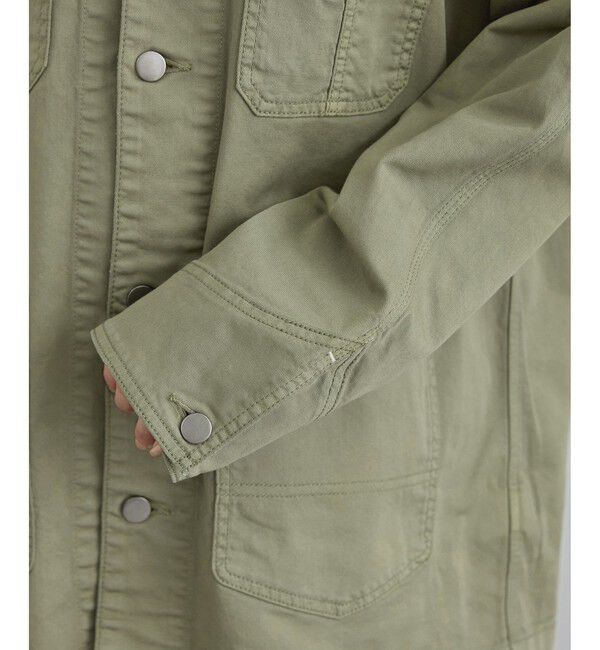 SALON adam et rope'「【WEB・一部店舗限定】ブロークンツイルカバーオール」|その他|