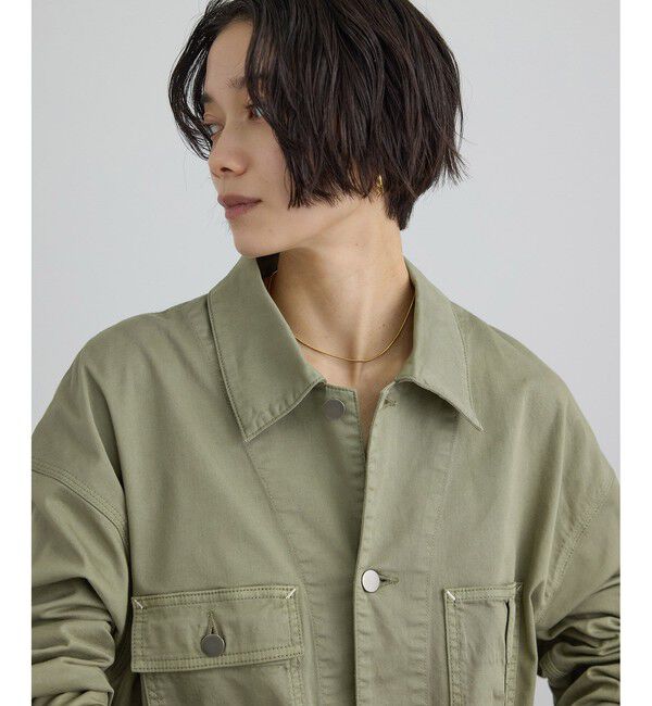 SALON adam et rope'「【WEB・一部店舗限定】ブロークンツイルカバーオール」|その他|