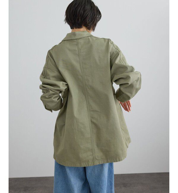 SALON adam et rope'「【WEB・一部店舗限定】ブロークンツイルカバーオール」|その他|