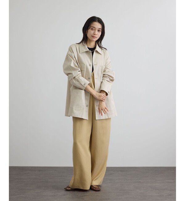 SALON adam et rope'「【WEB・一部店舗限定】ブロークンツイルカバーオール」|その他|