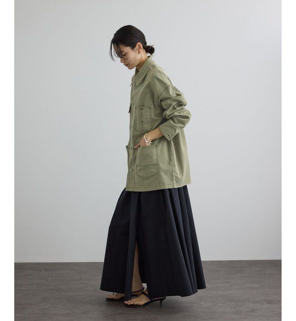 SALON adam et rope'「【WEB・一部店舗限定】ブロークンツイルカバーオール」|その他|