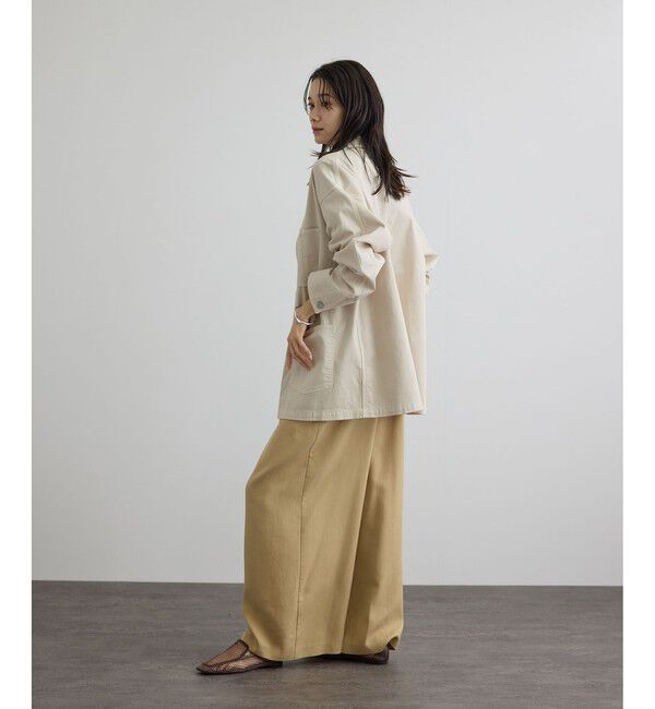 SALON adam et rope'「【WEB・一部店舗限定】ブロークンツイルカバーオール」|その他|