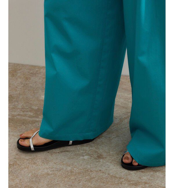 ROPE「コットンサテンオールインワン/洗える」|オールインワン|