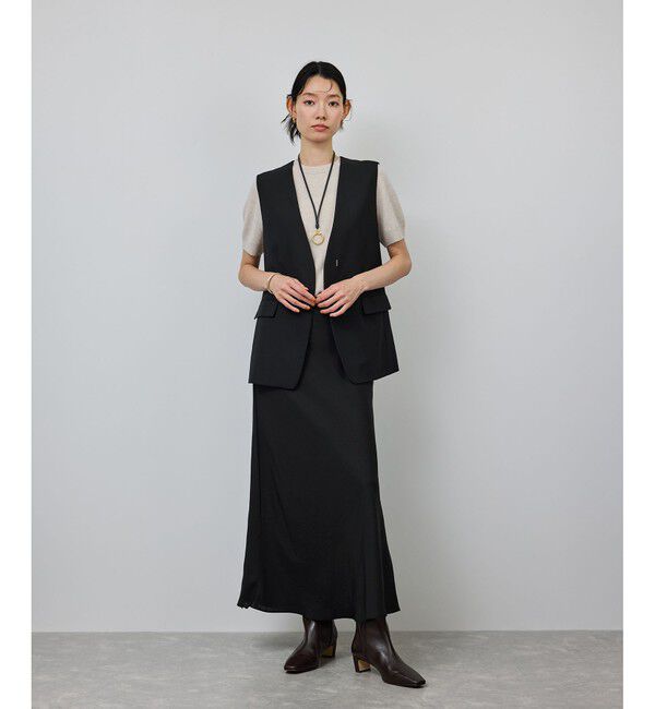 ROPE「シアーエアリー マーメイドスカート/セットアップ対応」|スカート|