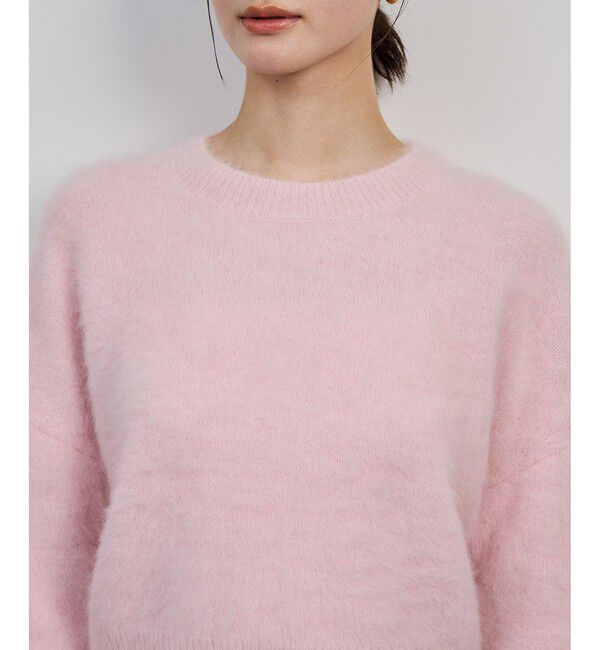 ROPE「フォックスカシミヤニットプルオーバー/イージーケア・アンサンブル対応」|ニット・セーター|