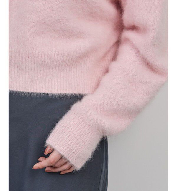 ROPE「フォックスカシミヤニットプルオーバー/イージーケア・アンサンブル対応」|ニット・セーター|