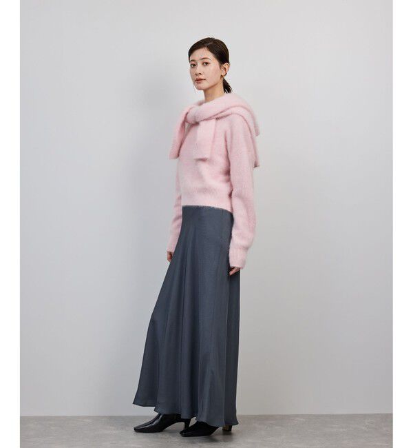 ROPE「フォックスカシミヤニットプルオーバー/イージーケア・アンサンブル対応」|ニット・セーター|