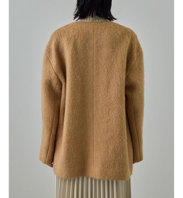 ROPE「ウールモヘヤノーカラーミドル丈コート」|その他|