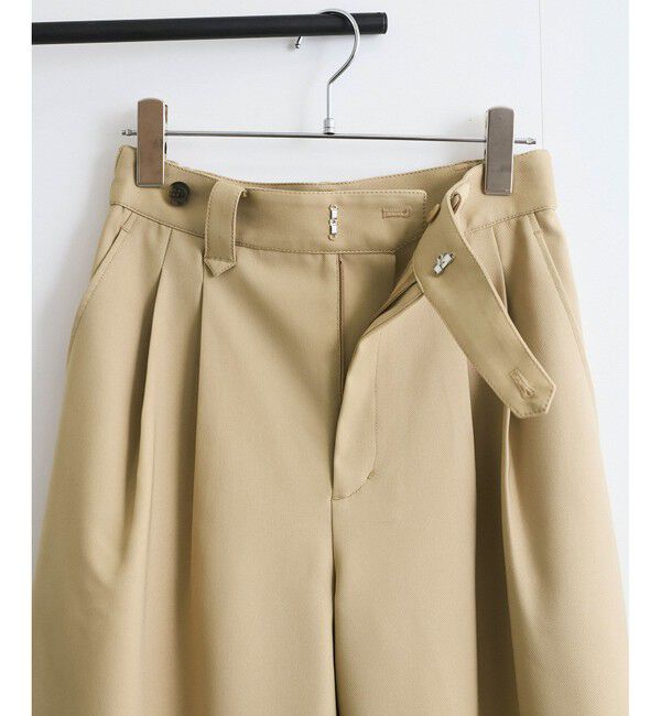 VIS「【洗える/防シワ】チノライクグルカワイドパンツ」|チノ|