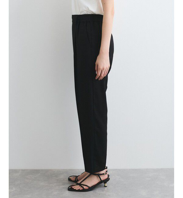 VIS「【接触冷感/洗える】 リラックステーパードパンツ」|チノ|