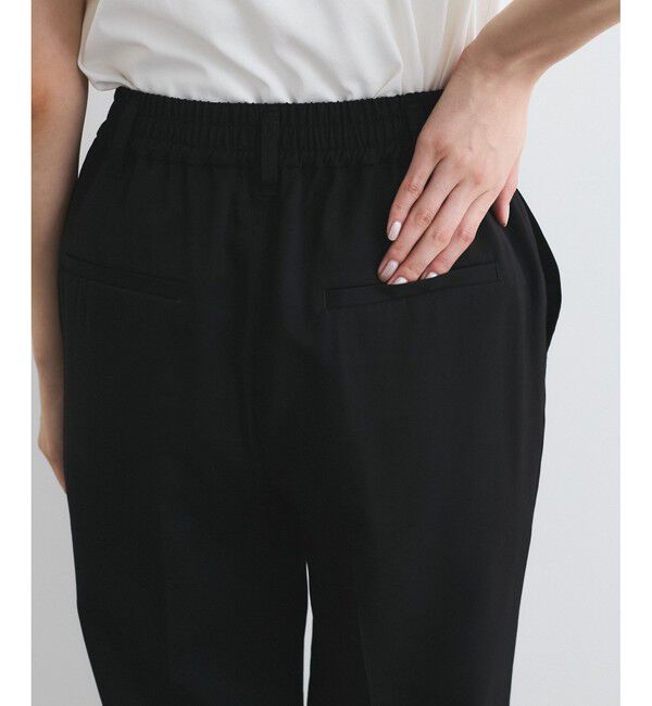 VIS「【接触冷感/洗える】 リラックステーパードパンツ」|チノ|