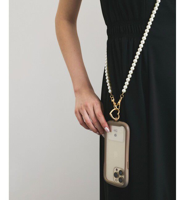 VIS「パールスマホショルダー」|その他|ゴールド