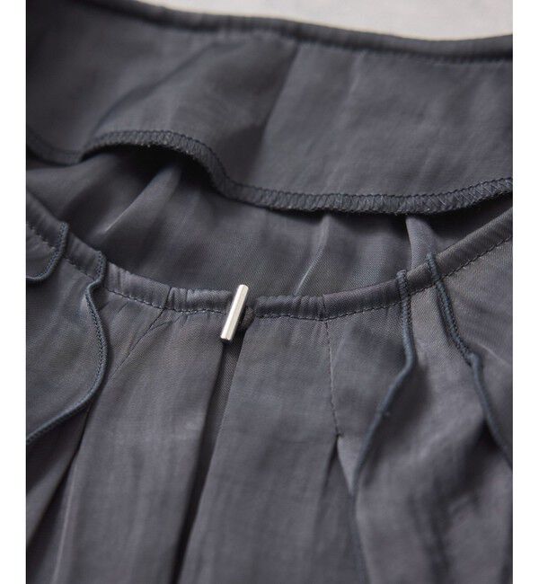 VIS「割線フリルブラウス/イージーケア」|シャツ・ブラウス|