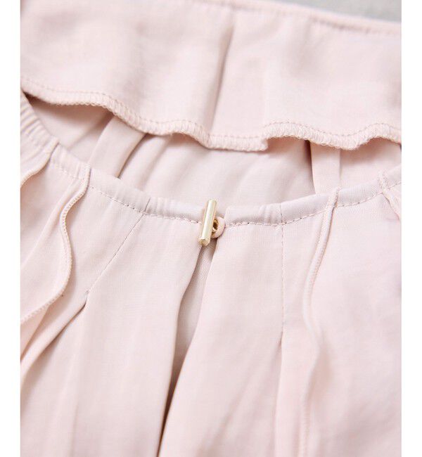 VIS「割線フリルブラウス/イージーケア」|シャツ・ブラウス|