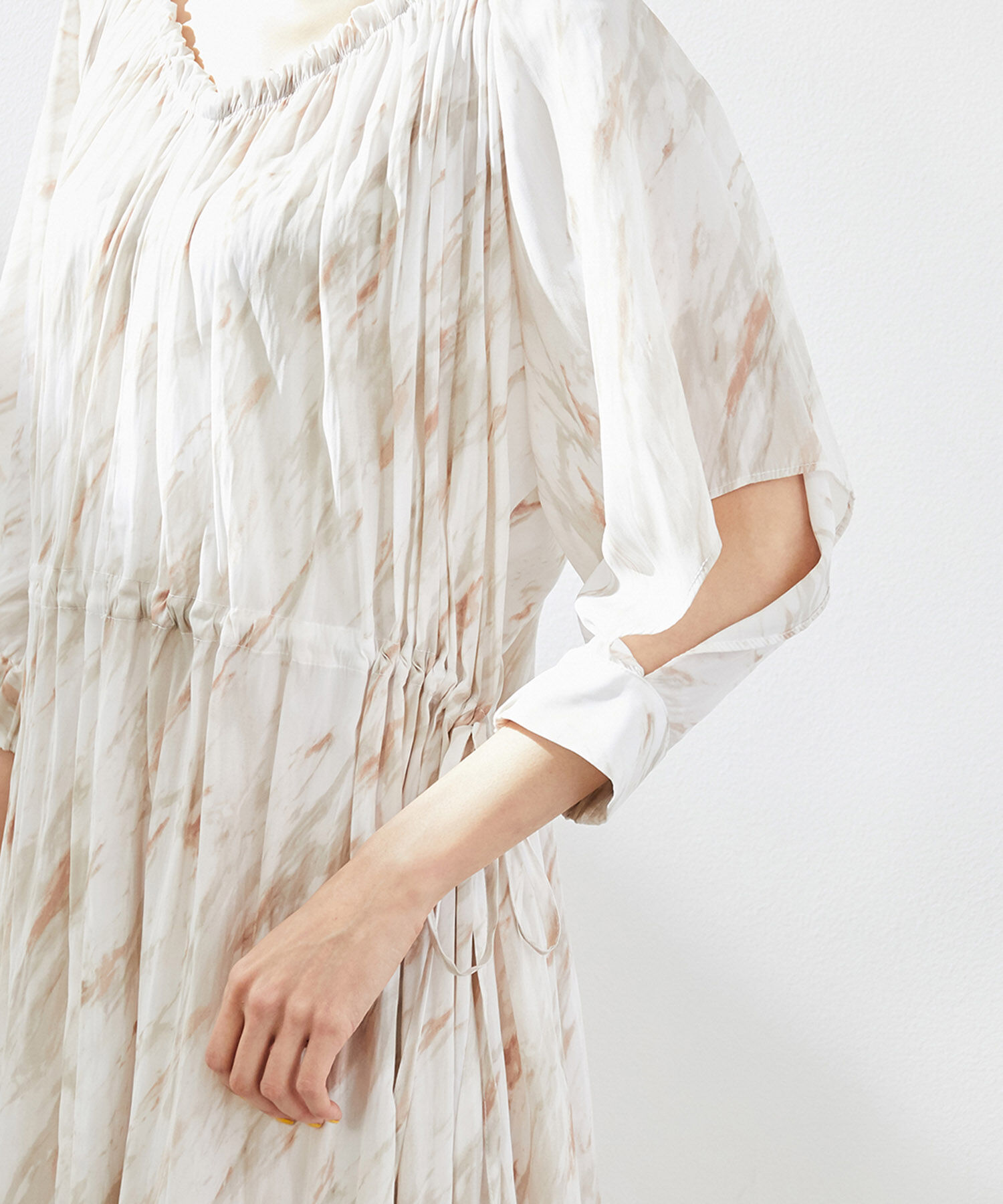 Rope&rsquo;Picnic「【一部店舗限定】【Mon E&rsquo;toile/モンエトワール】ストーンプリントギャザーDRESS」|ドレス|