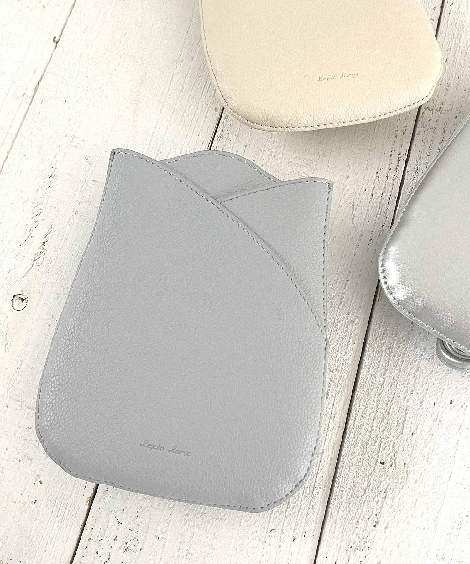 ROPE PICNIC PASSAGE「【Legato Largo/レガートラルゴ】【一部店舗限定】チューリップスマホショルダーバッグ」|ショルダー・メッセンジャー|サックス(48)