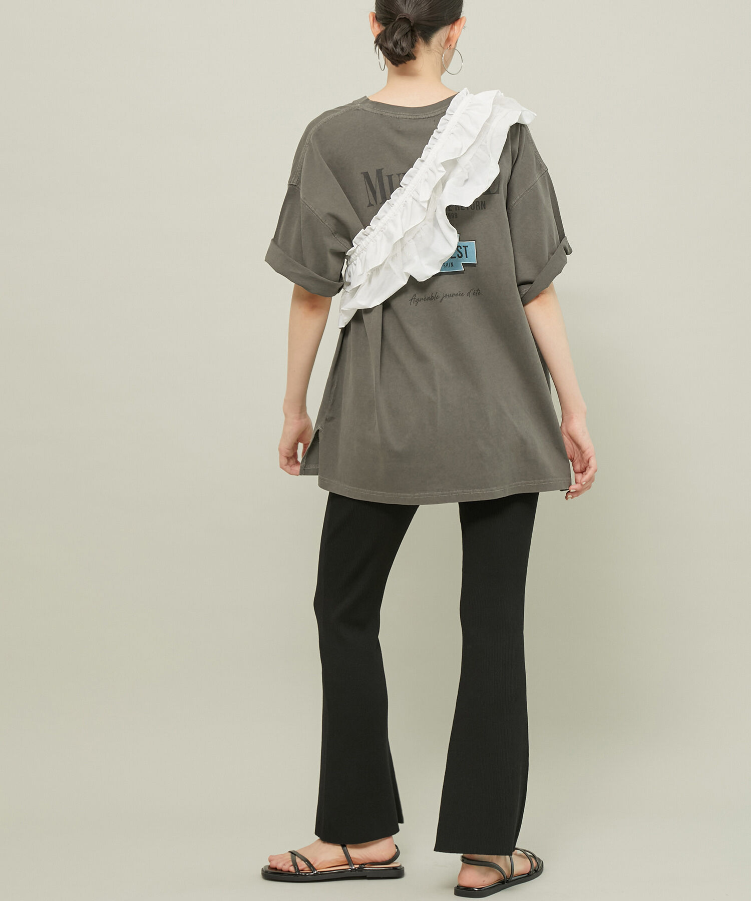 ROPE' PICNIC R「ラメチュールドッキングフリルビスチェ/リンクコーデ」|マフラー|