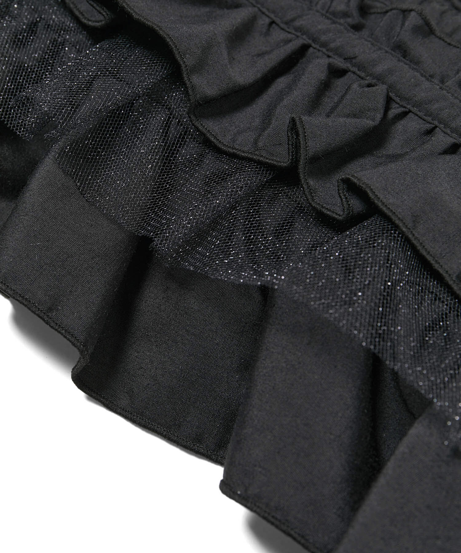 ROPE' PICNIC R「ラメチュールドッキングフリルビスチェ/リンクコーデ」|マフラー|