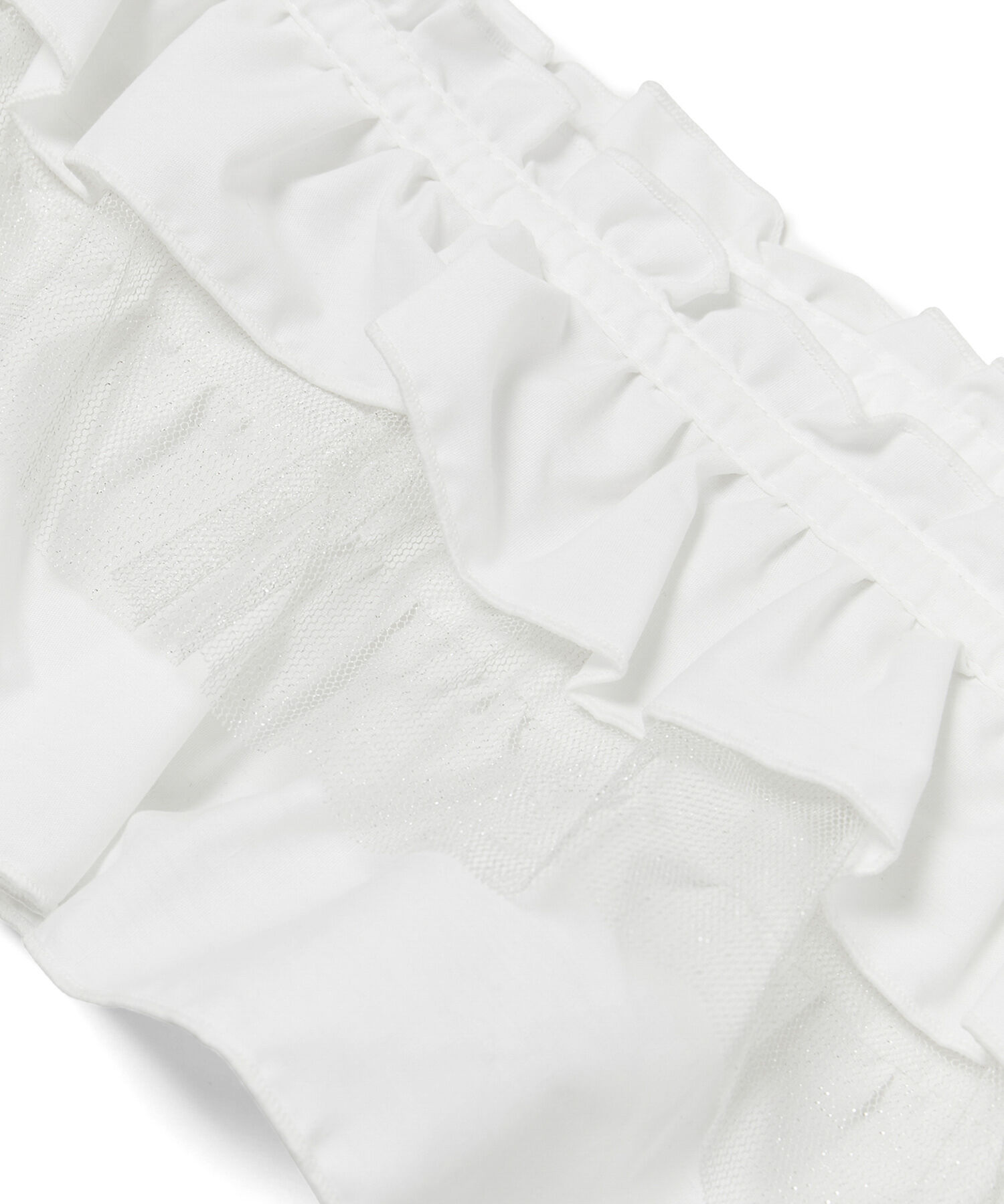 ROPE' PICNIC R「ラメチュールドッキングフリルビスチェ/リンクコーデ」|マフラー|