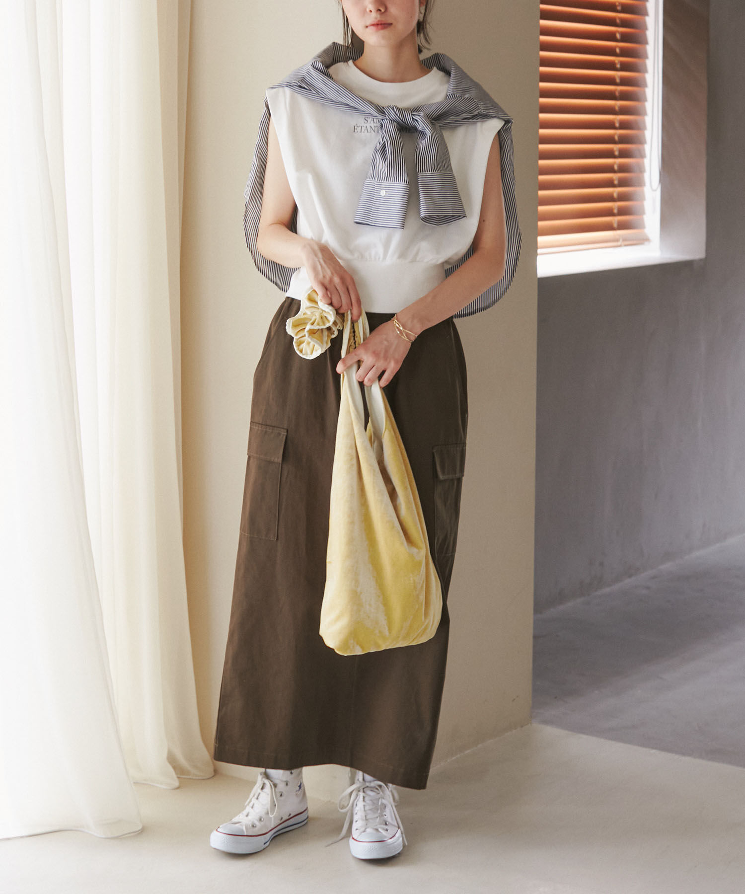 ROPE PICNIC PASSAGE「2WAY/ベロアフリルワンショルダーバッグ」|ショルダー・メッセンジャー|