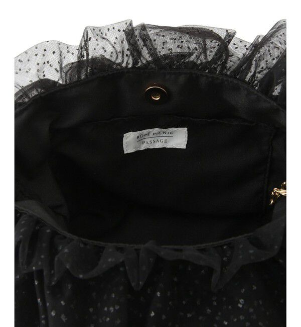 ROPE PICNIC PASSAGE「キラキラシアーフリルチェーンショルダーバッグ」|ショルダー・メッセンジャー|