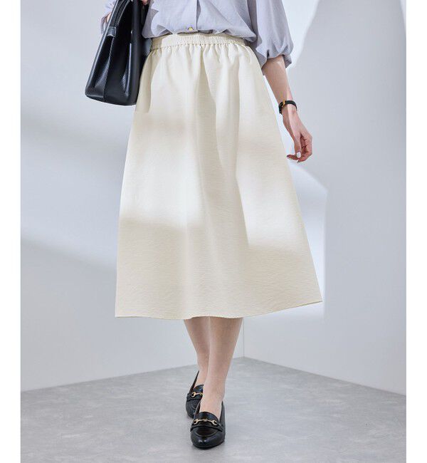 Rope&rsquo;Picnic「【UVケア・遮熱】Comfort Seriesコンフォートシリーズ/着丈が選べるフレアスカート」|スカート|